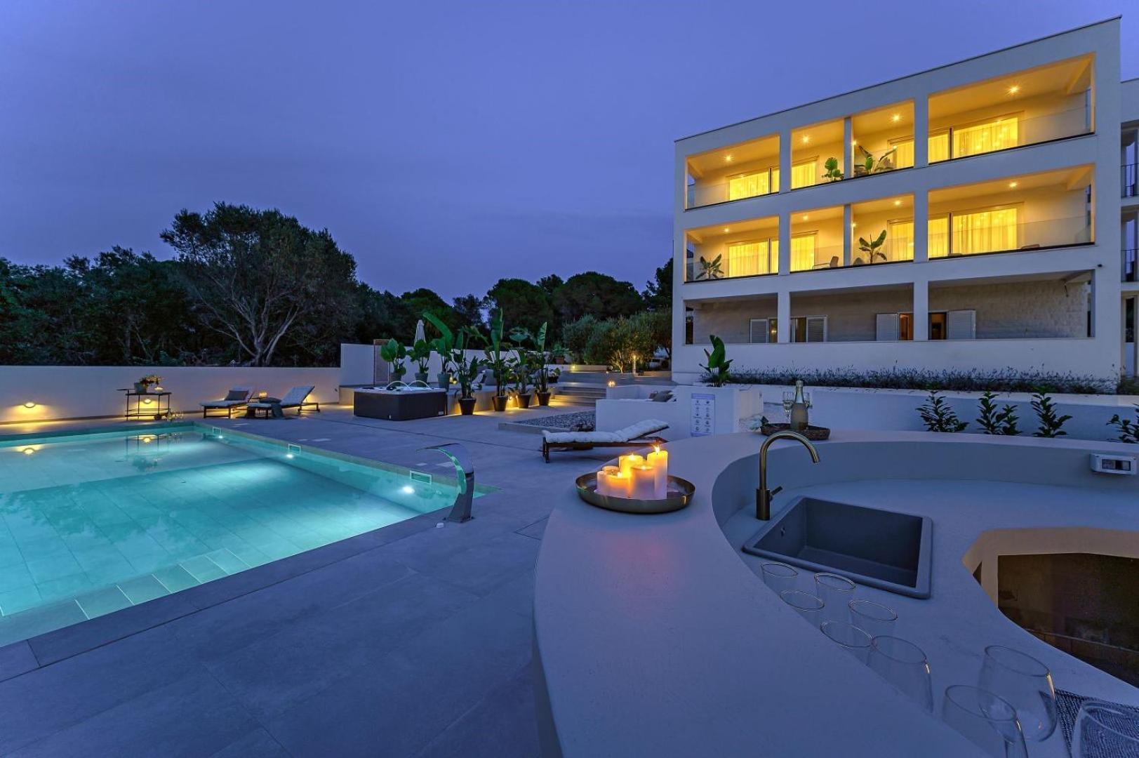 Luxury Villa Del Sogno With Pool, Jacuzzi, Parking Okrug Gornji Buitenkant foto